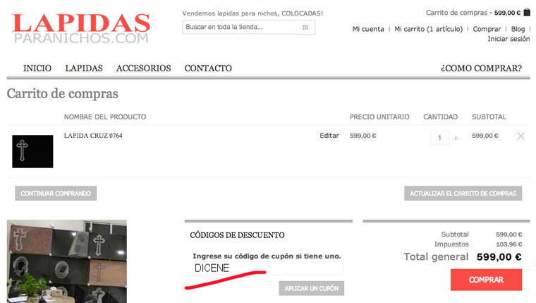 Descuento para diciembre y enero