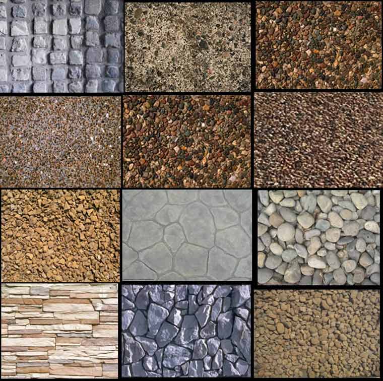 Texturas de piedras para lápidas